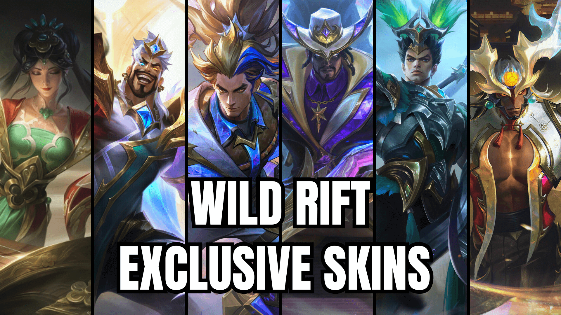Complete List of Wild Rift Exclusive Skins (Up To Patch 5.1).