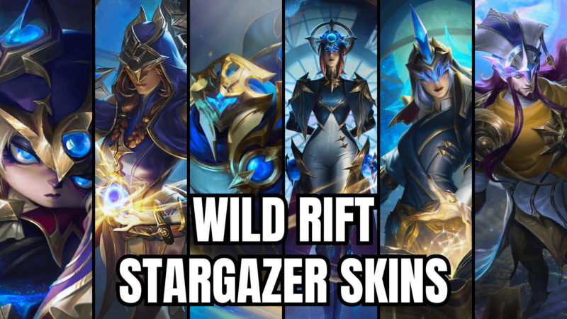 Jumaralo Hex on X: New Exclusives Skins Wild Rift: Stargazer Camille  Stargazer  / X