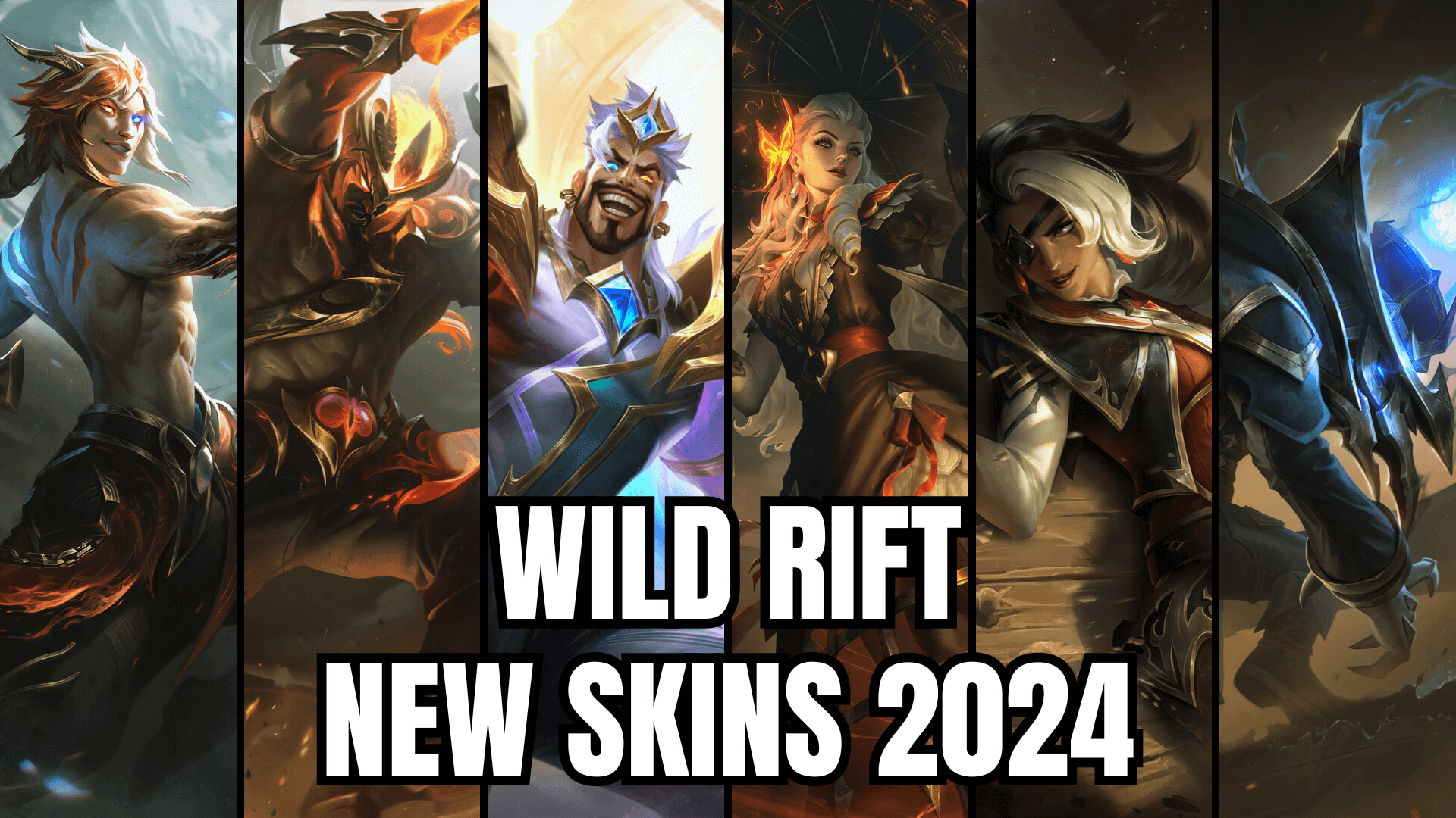 All Wild Rift New Skins in 2024 (Patch 5.0c).