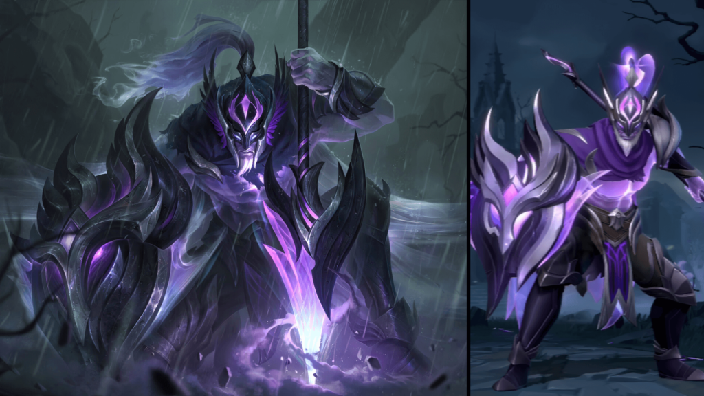 Wild Rift Ashen Conqueror Pantheon Skin