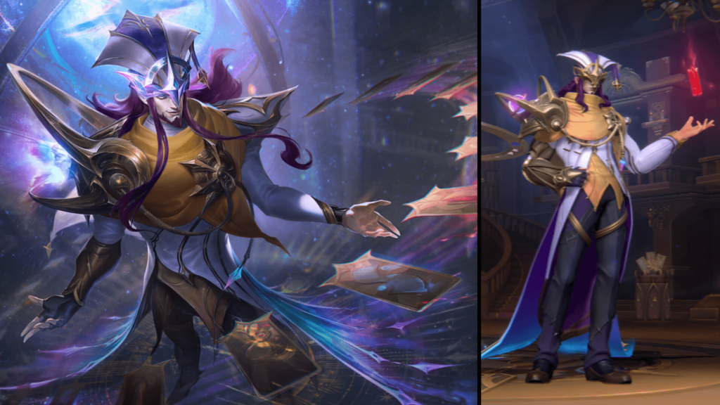 Wild Rift Stargazer Twisted Fate Mythic Chroma Skin